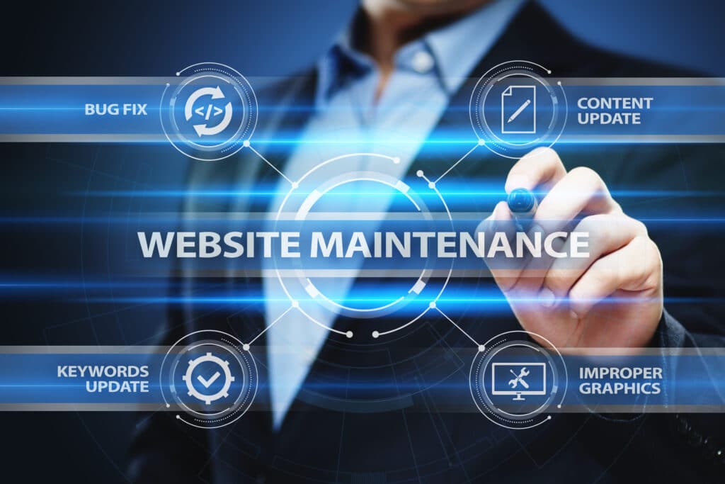 web maintenance services