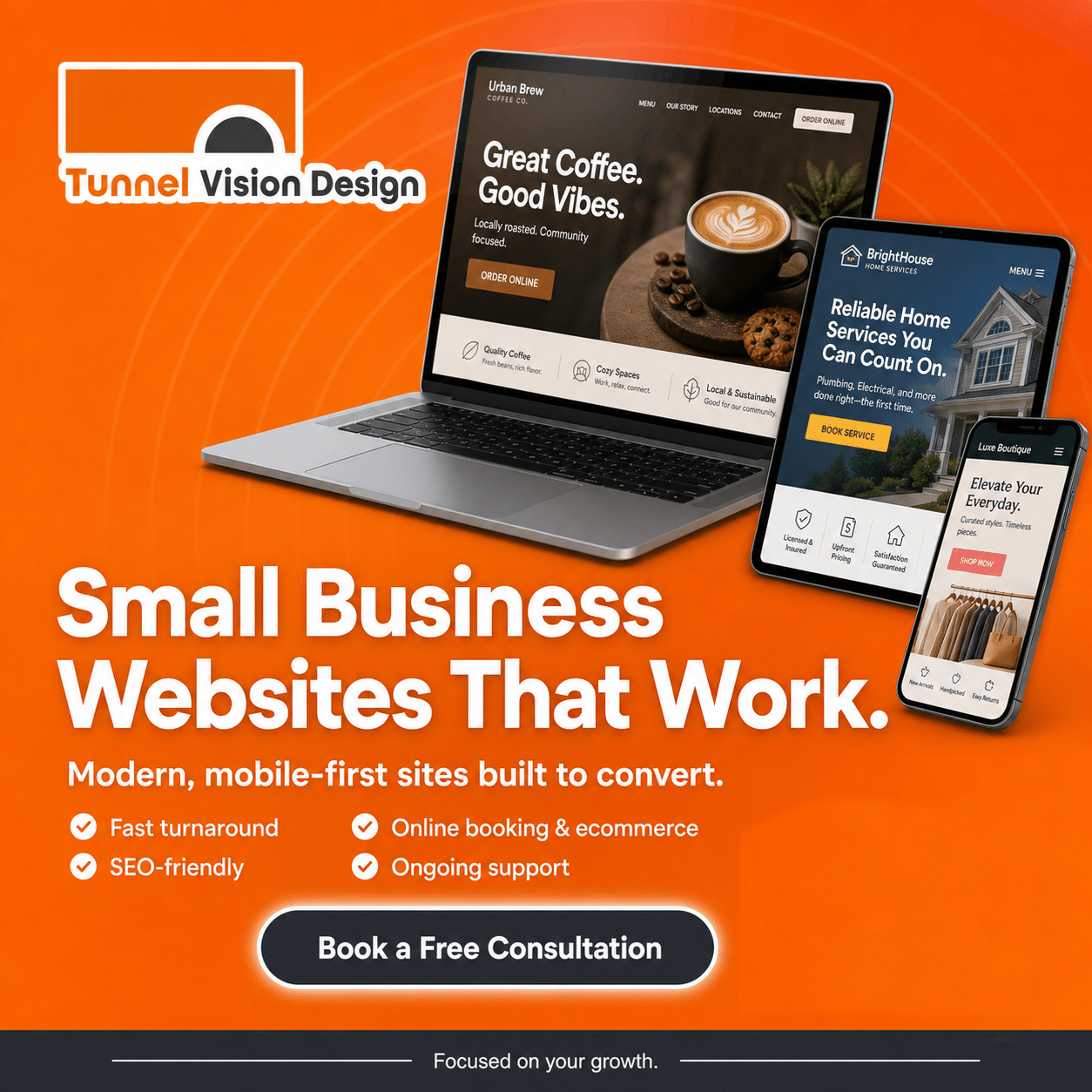 small business web design agency